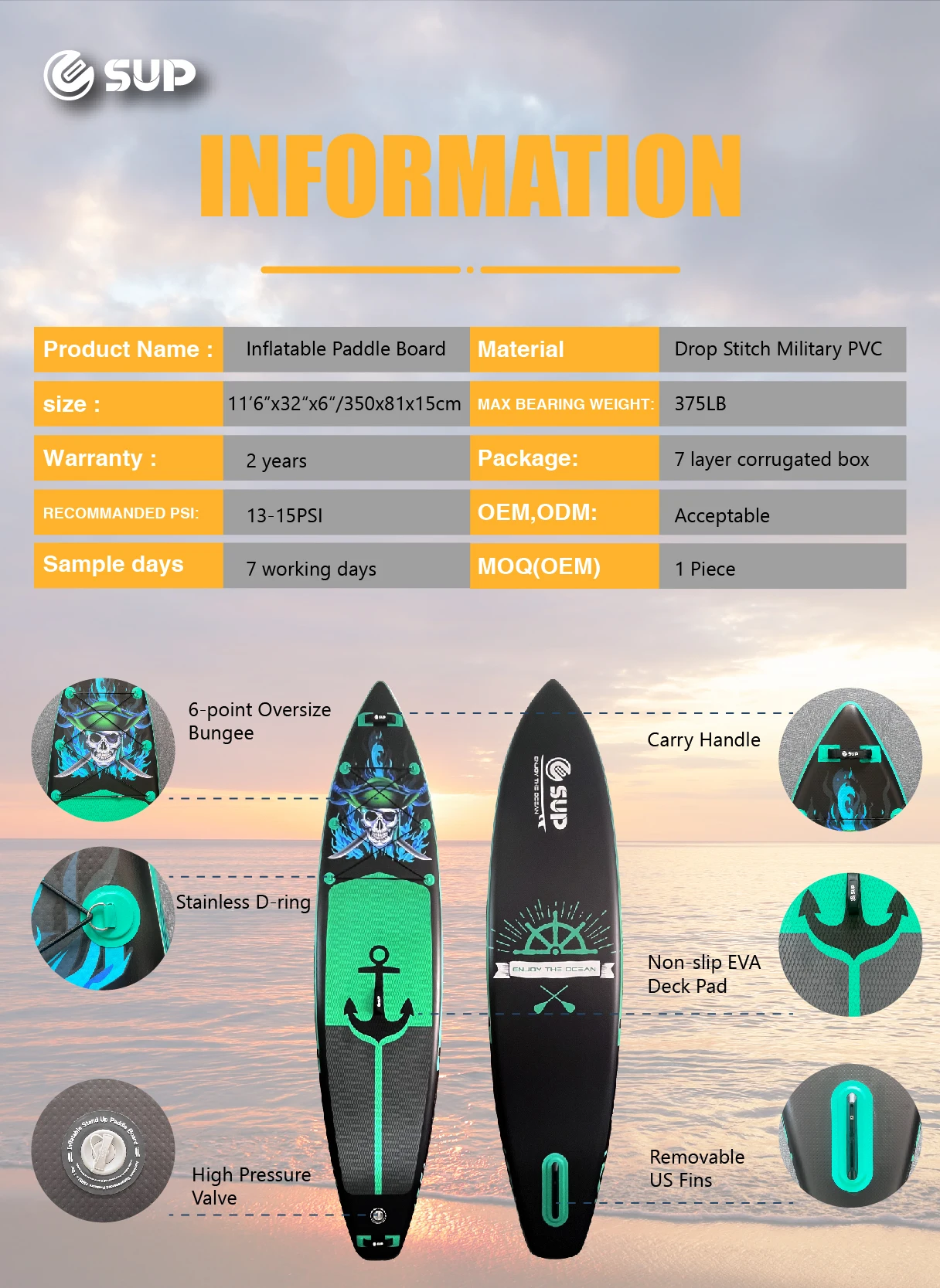 E Sup Surf Board Surfboards Dropshipping Sup Board 2 Person Standup Sup ...