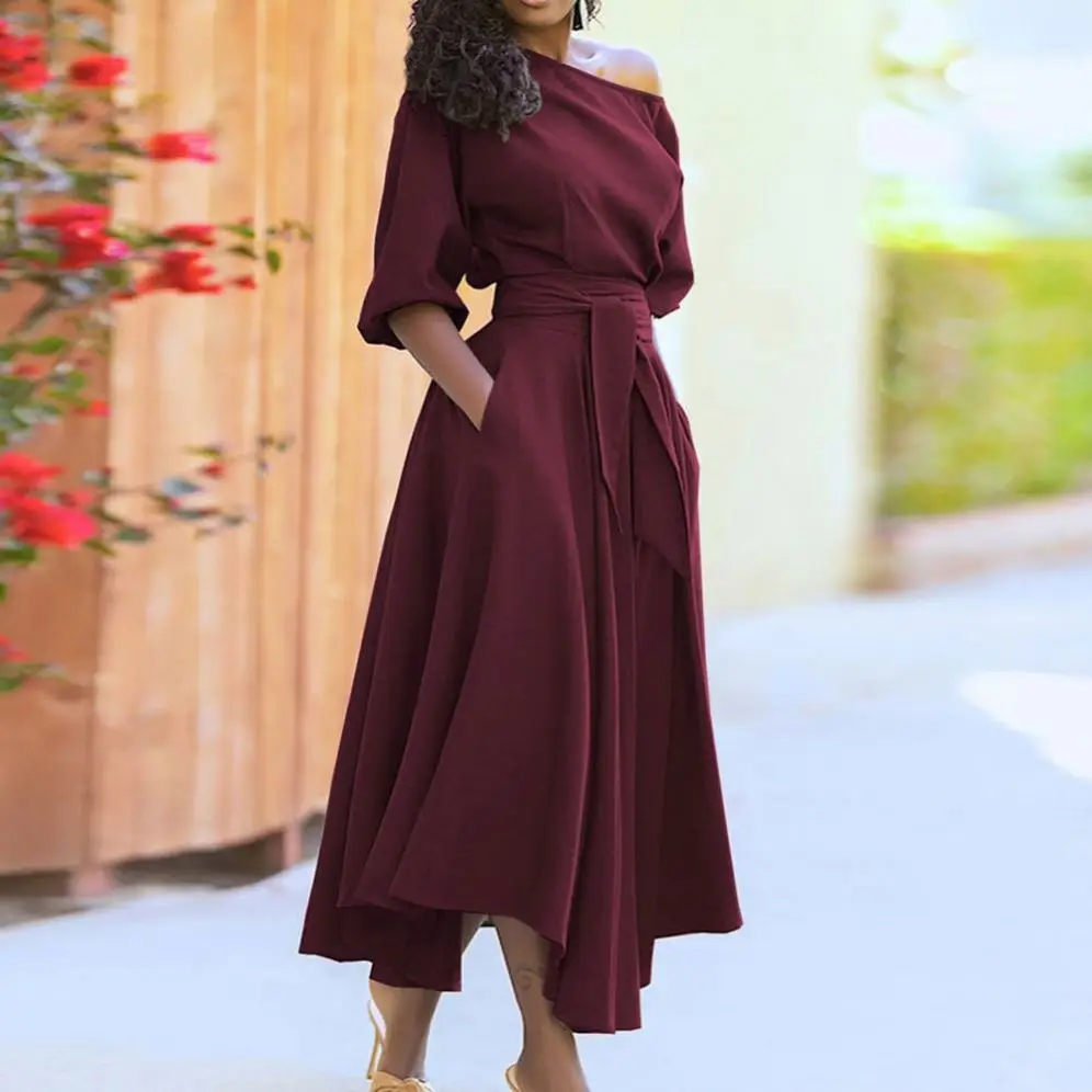 women's fall maxi dresses 10 Amazon Fall Maxi Dresses Guests Can Wear to Weddings