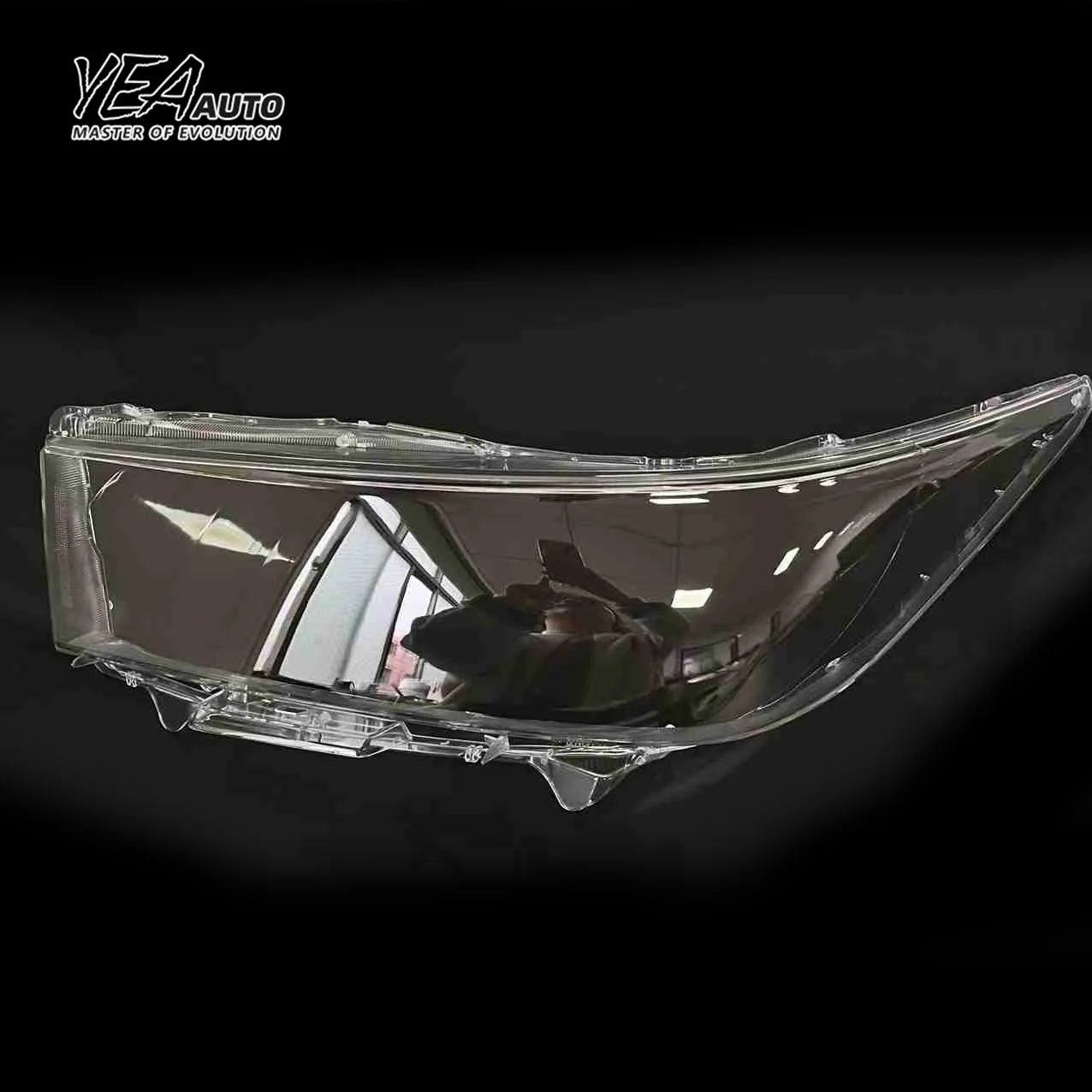 product yea auto car headlight cover lens glass for toyota innova 2015 lens cover pc lampshade clear shell-30