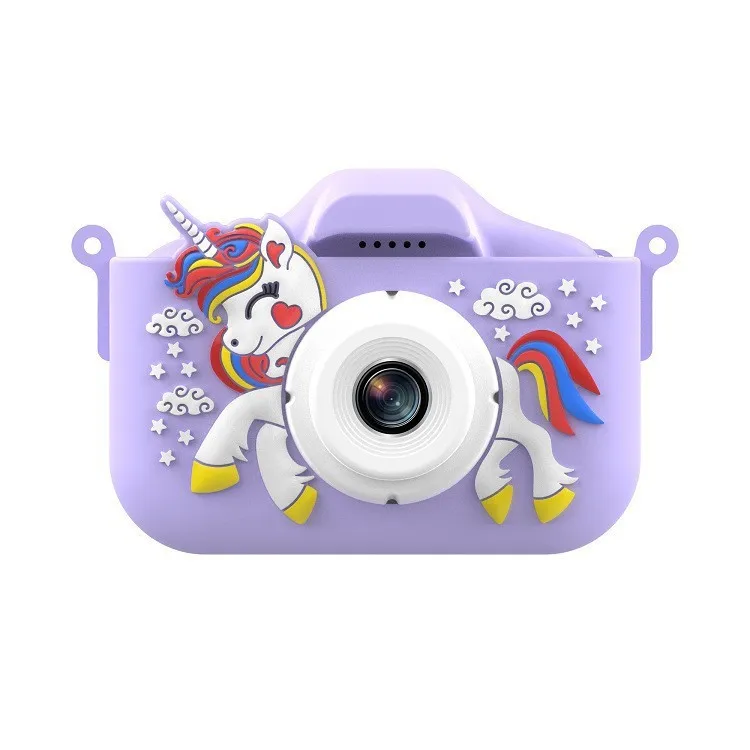 YYTech Unicorn Kids Camera Toys Dual Lens HD Mini Camera for  Year Old Girls Boys Children Christmas Birthday Gift