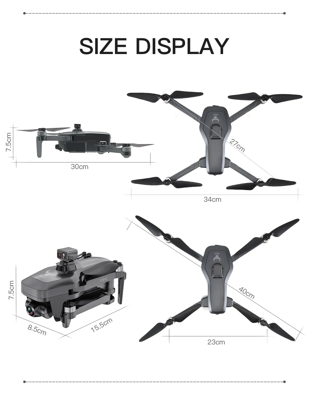 Professional Drone SG906 SE Mini 3Km Distance (1080p) HD