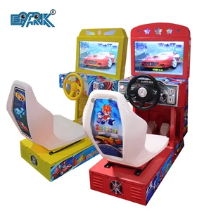 Coin Operated Arcade Game Machine for Kids Outrun 22 LCD Car Racing Simulator