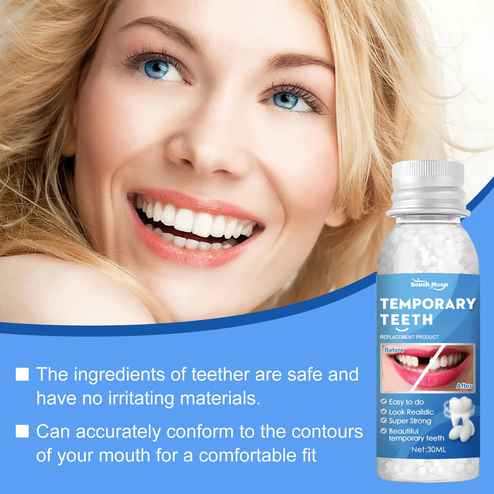 Lip Moon Teeth Products South Moon Teeth Whitening Temporary