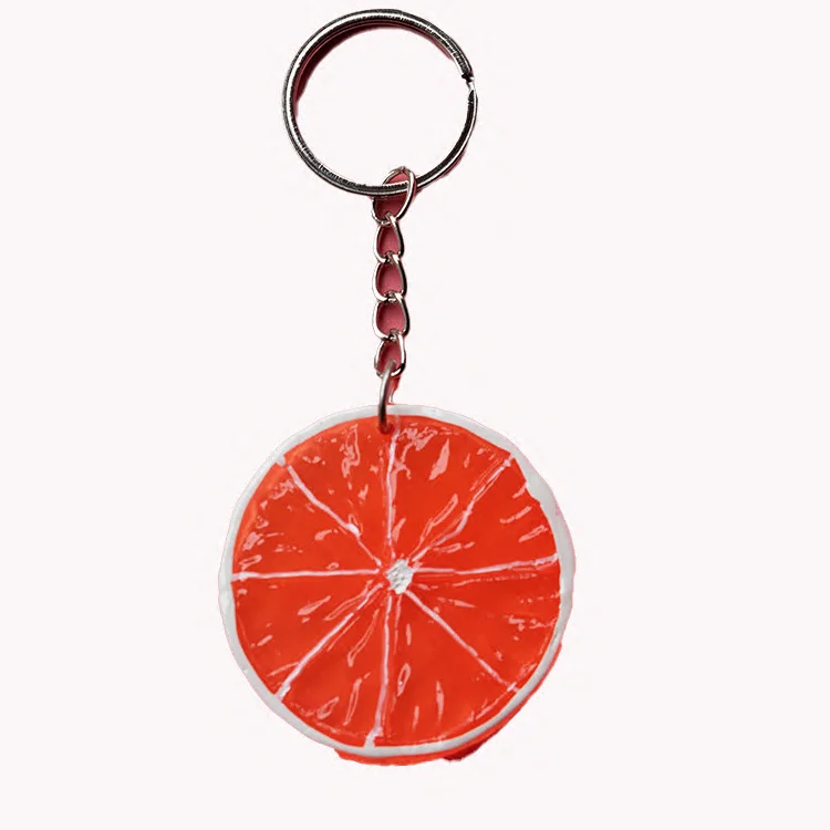 Cute Fruit Lemon Key Ring Decoration Craft For Key Chain Toy Handbag ...
