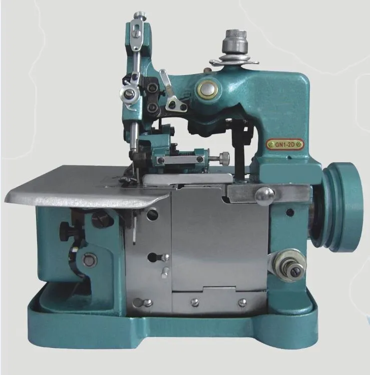 GN1-6D бытовая швейная машина со средней скоростью высокая скорость для одежды ручной механизм подачи промышленного и домашнего