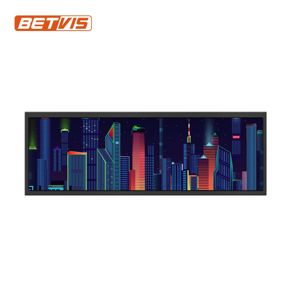 38 Inch Stretch bar Lcd Display With ultra Wide Screen