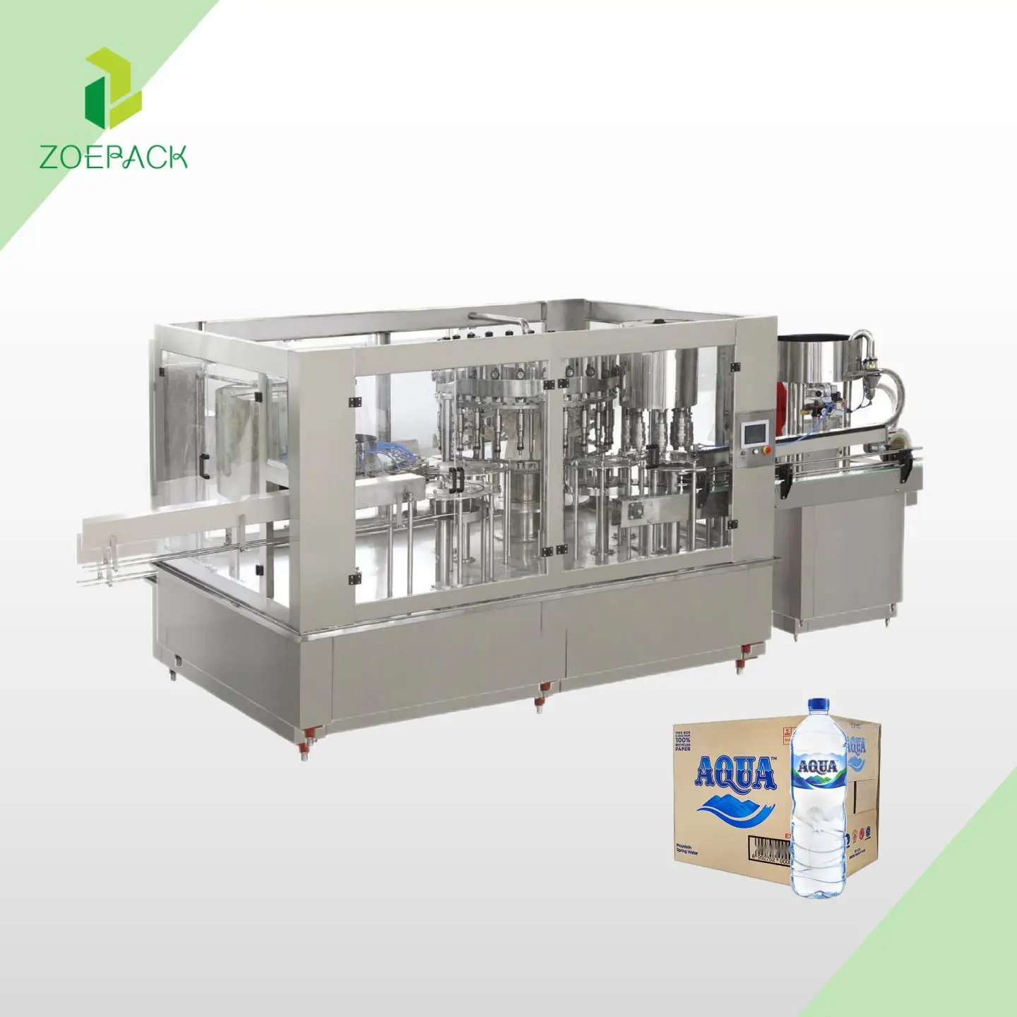 High Speed Bottling Carbonated Sport Mineral Drinking Water Filling Plant