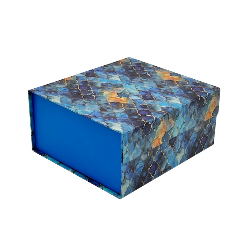 Custom Logo Luxury Magnetic Closure Folding Gift Box Durable Cardboard Packaging Box for Jewelry Cosmetics Clothes supplier