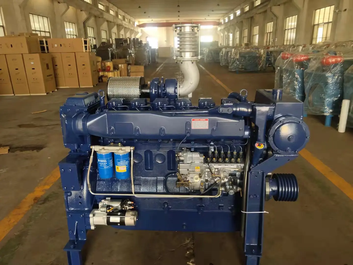 Высокое качество Weichai 6-ти цилиндровый 350HP 400HP 450HP восстановить 4 штрихов морской дизельный двигатель для лодки