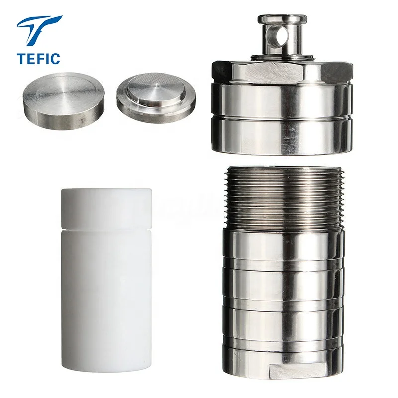 200ml,Hydrothermal Autoclave Reactor with PTFE Chamber Hydrothermal Synthesis 