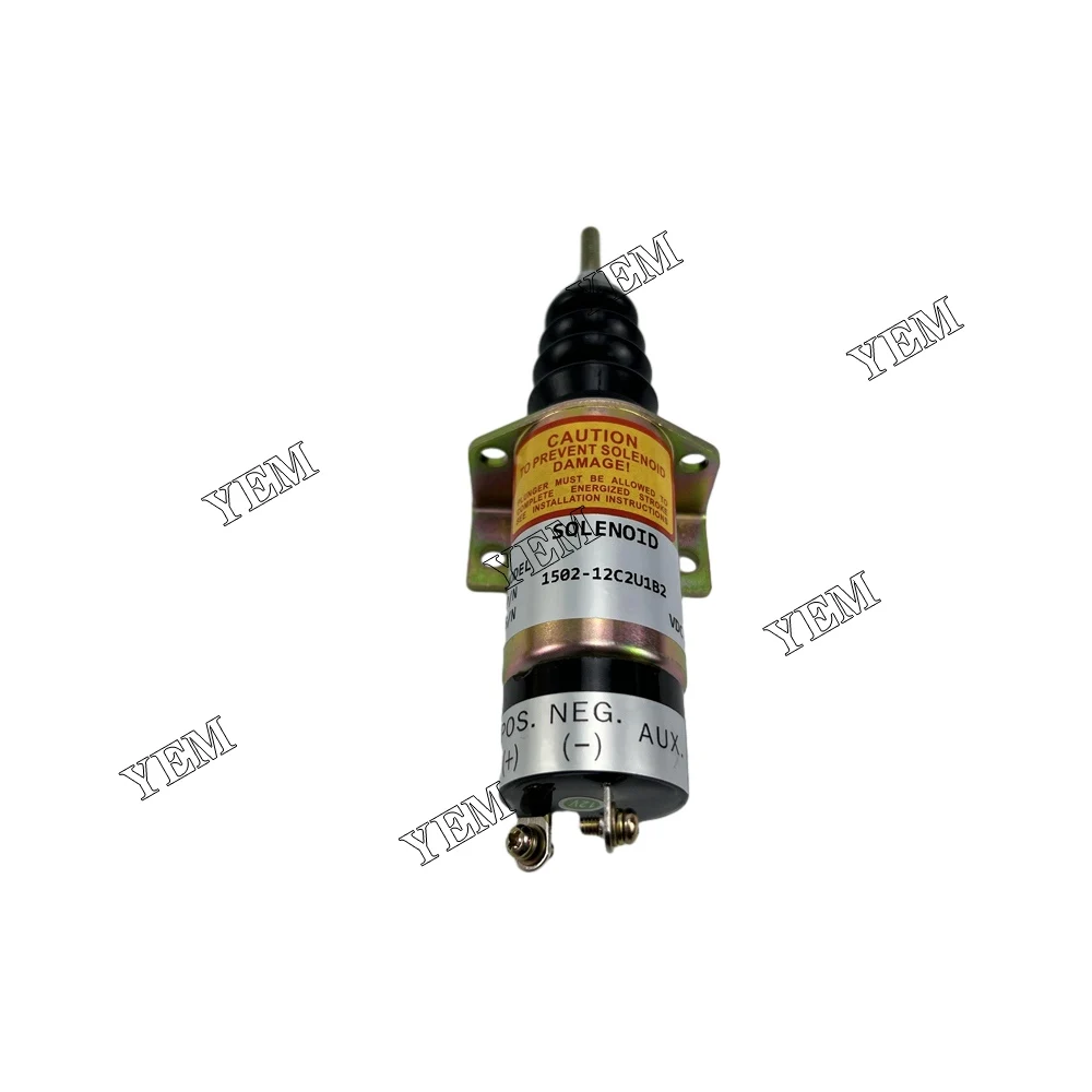 Solenoid Valve 1502-12C2U1B2 for Kubota Diesel Engine Spare Parts 2