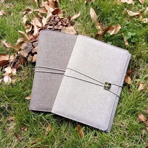 Wholesale Custom A5 Baby Linen Journal Hardbound Planner Undated Gratitude Notebook Binder School Undated Gratitude School