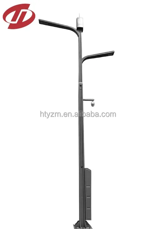 Smart City Street Light Pole with LED Advertising Screen