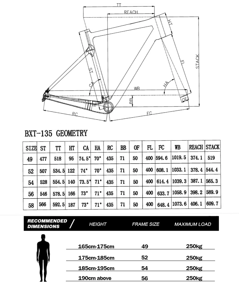 Carbon Gravel Bike 700c 58cm Disc Brake Eps Technology Oem