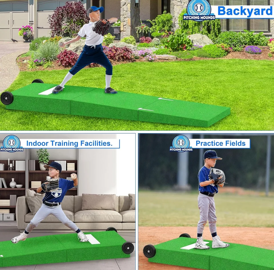 Portable Baseball Pitching Mound Softball Pitchers Mound With