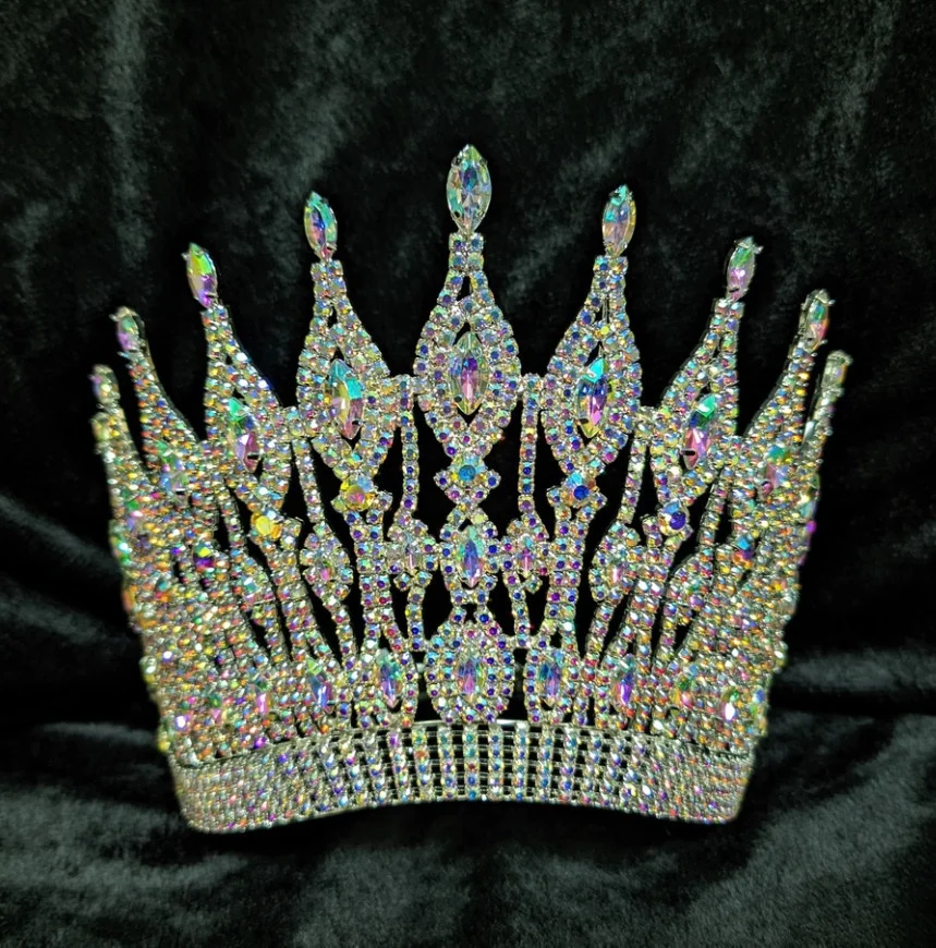 Wholesale Free Customized Tall Miss World Beauty Crown