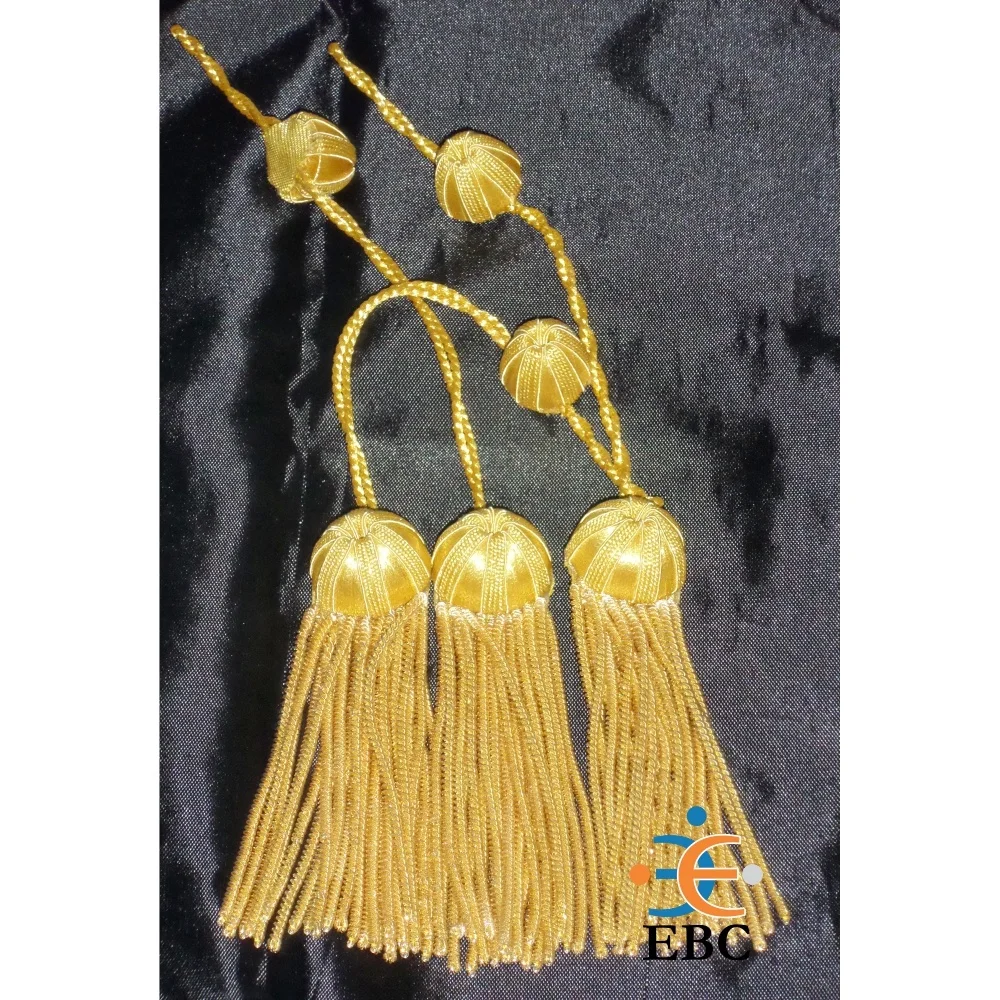 Wholesale Doctoral Tam Graduation Honor Tassel In Gold & Silver Or In ...