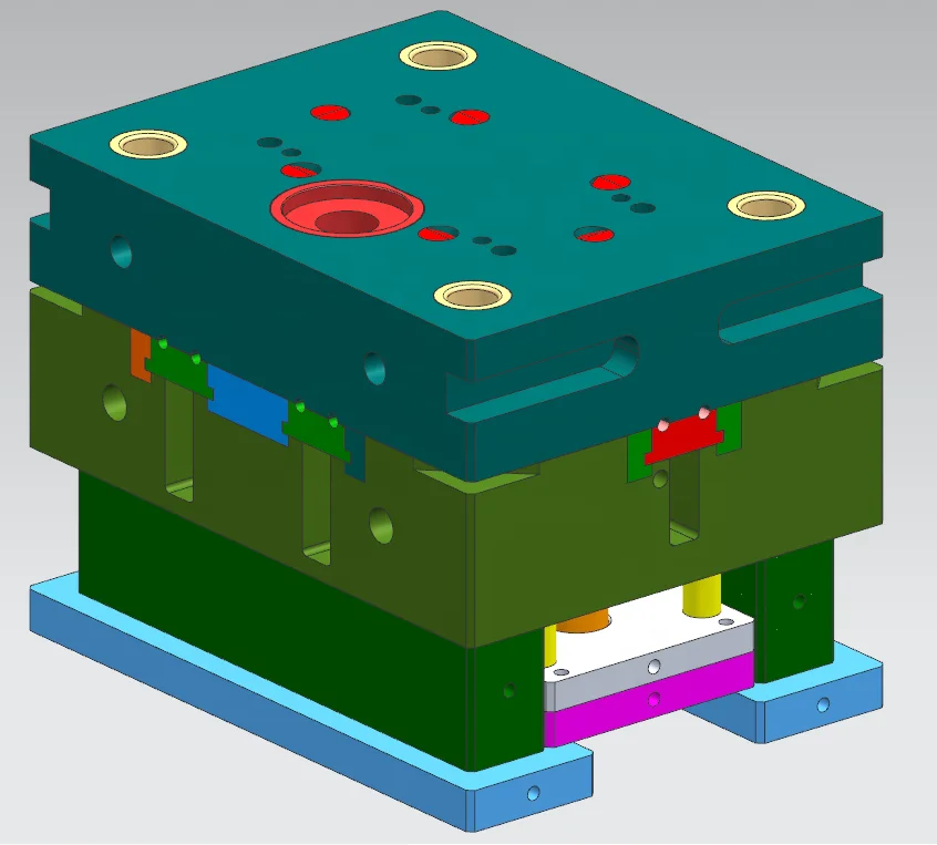 Custom Precision Aluminum Alloy Mold Manufacturing for Industrial Applications Casting Services