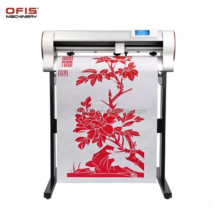 720mm Vinyl Cutting Plotter Machine Sticker Cutter with Signmaster Software 220V Stepper Motor 220V Voltage