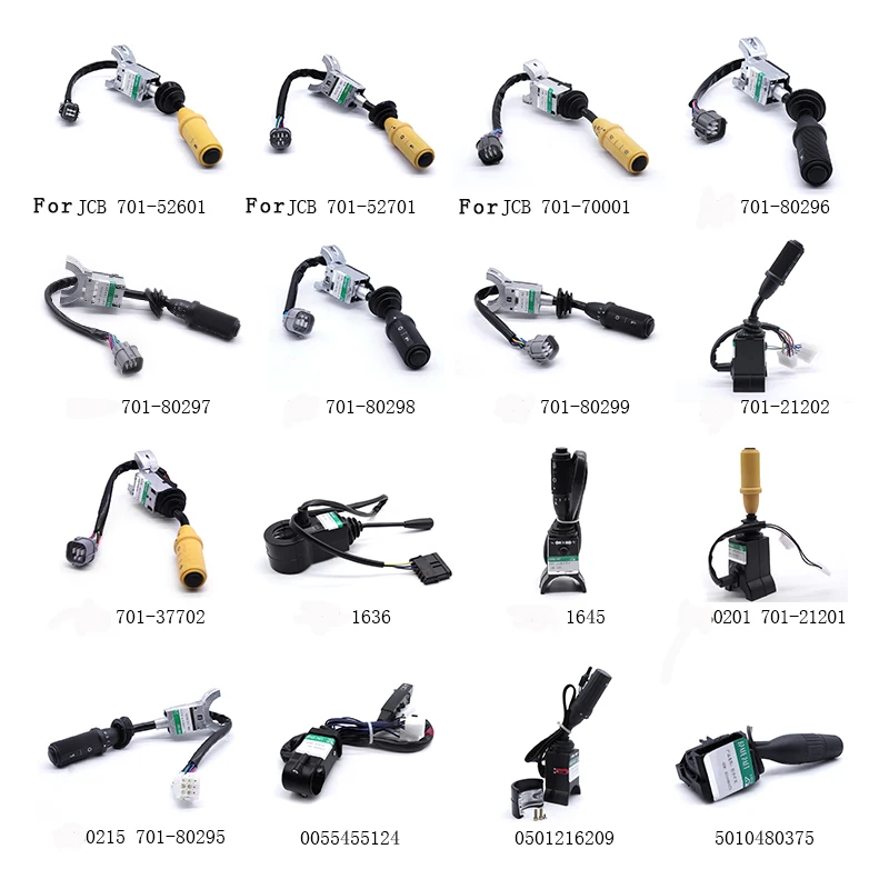 All Models of Combination Switches Are Complete and Suitable for E JCB  Excavator Joystick 8223049 701-80298 70180295