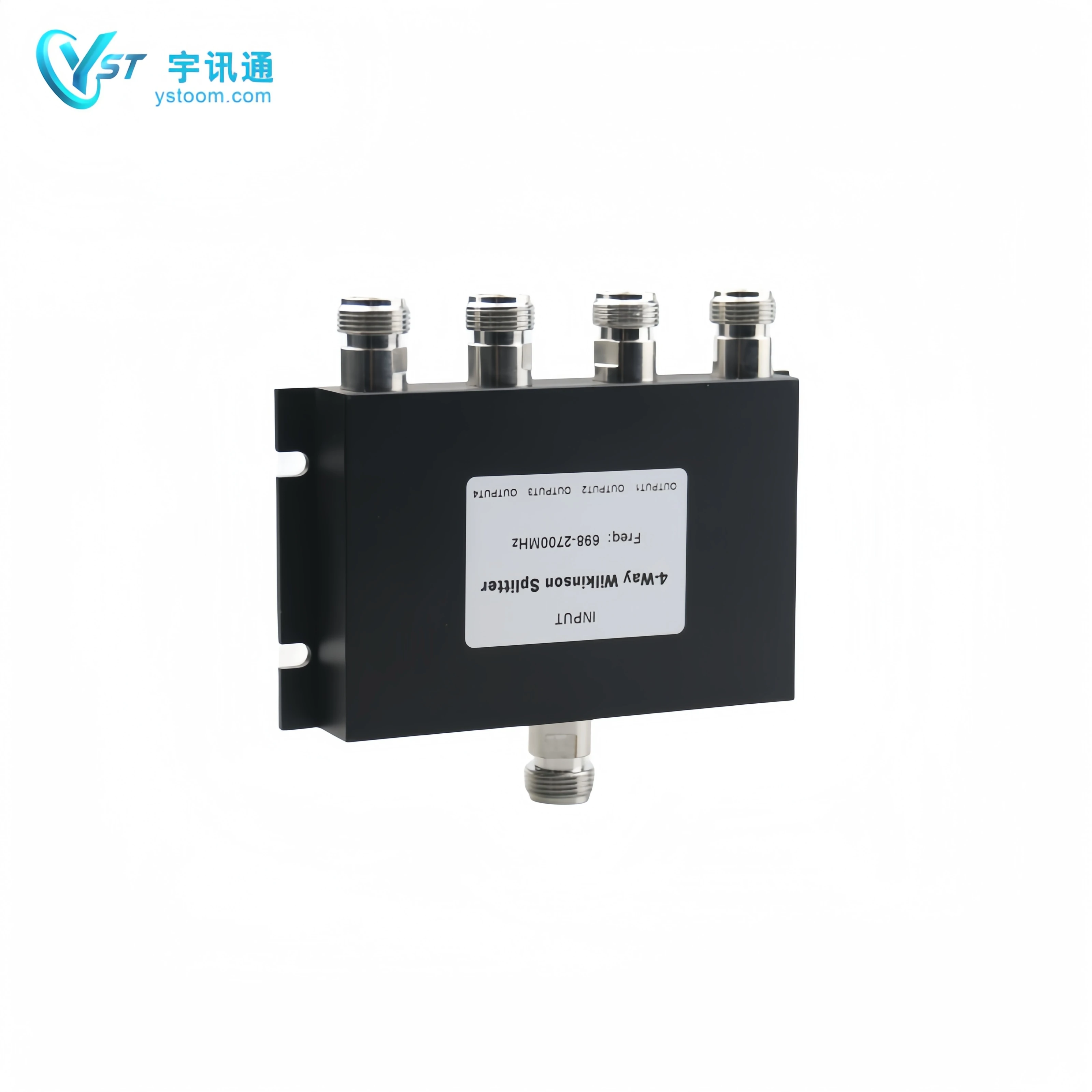 Rf Power Splitter Combiner 698-2700mhz Power 4 Ways Splitter N-female ...