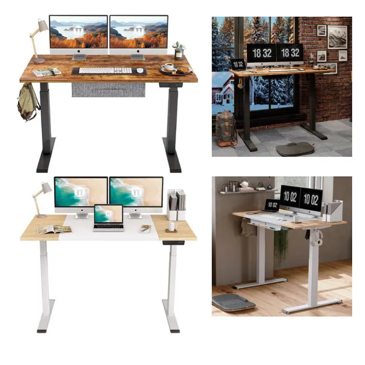 Modern Sit Stand Desk Telescopic Design Lift Table Company Adjustable