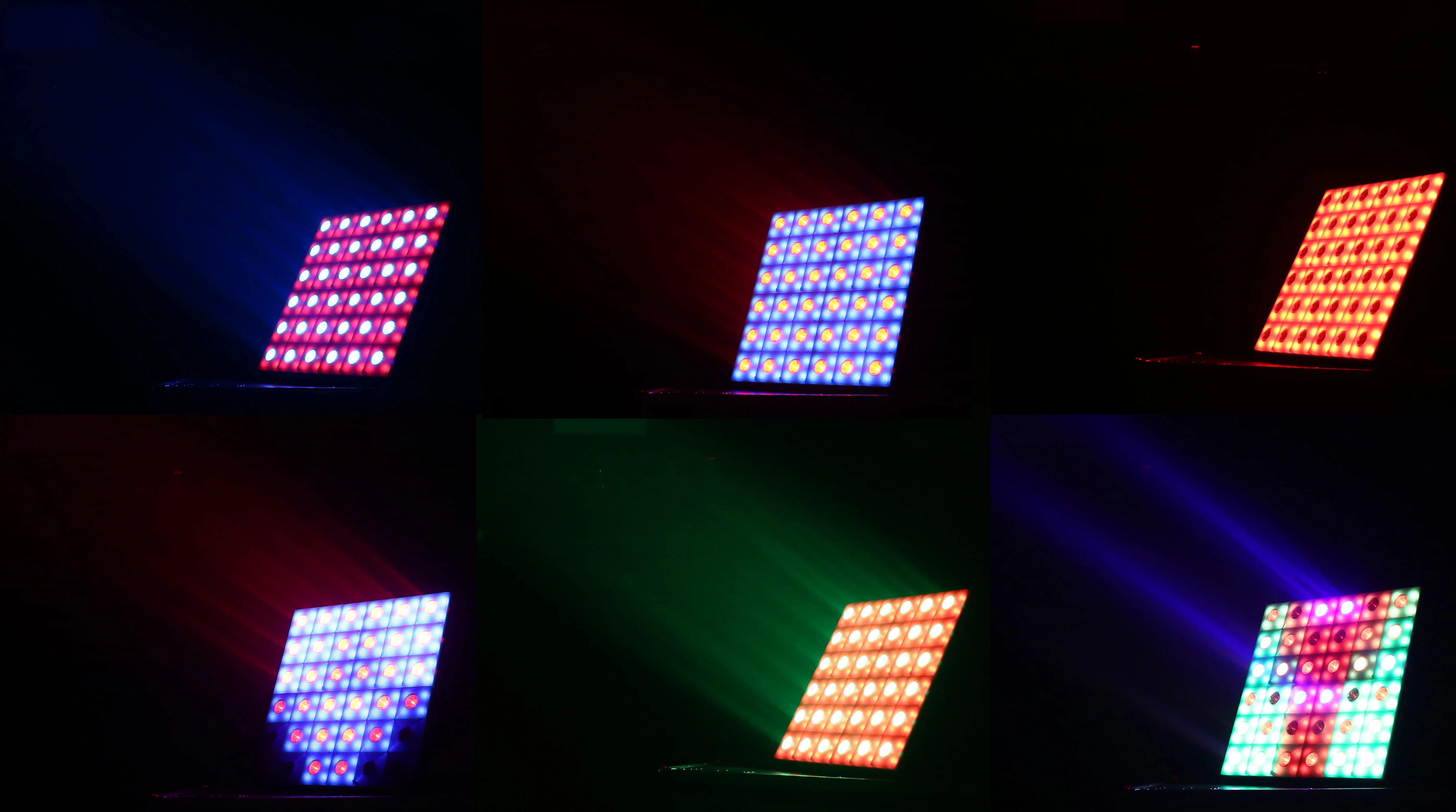 RGB 3in1 3W 36Pcs LED Matrix Blinder Wash Wall Curtain Stage Light Club bar Led Decoration Pixel Effect Light