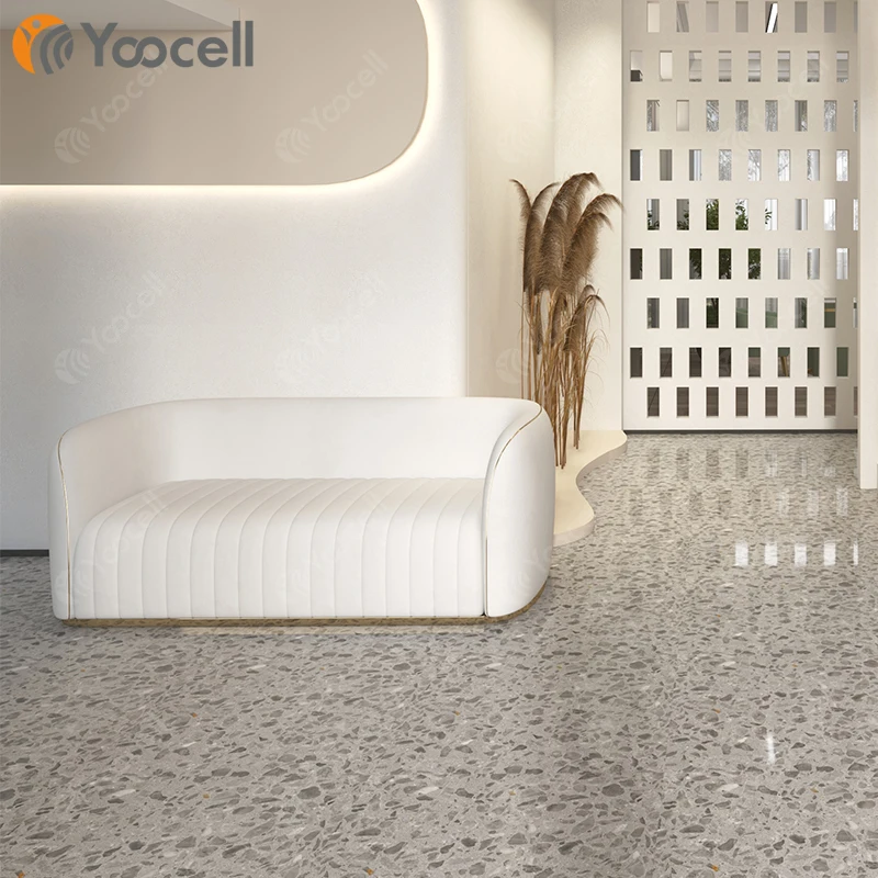 Yoocell Waiting Area Furniture Sofa Design Waiting Room Fabric Pu Leather Sofa Office 3 Seats Sofas for Salon