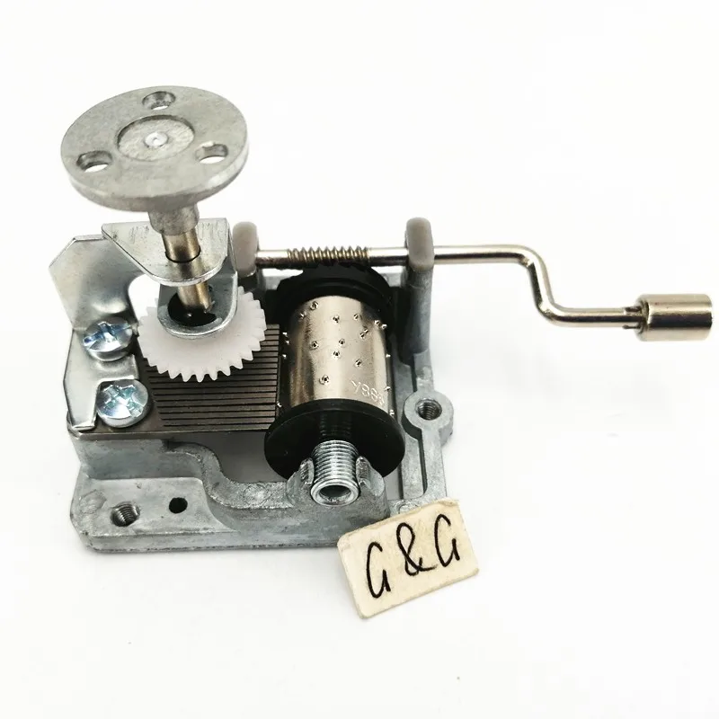 custom rotating-music-box mechanism rotating movement