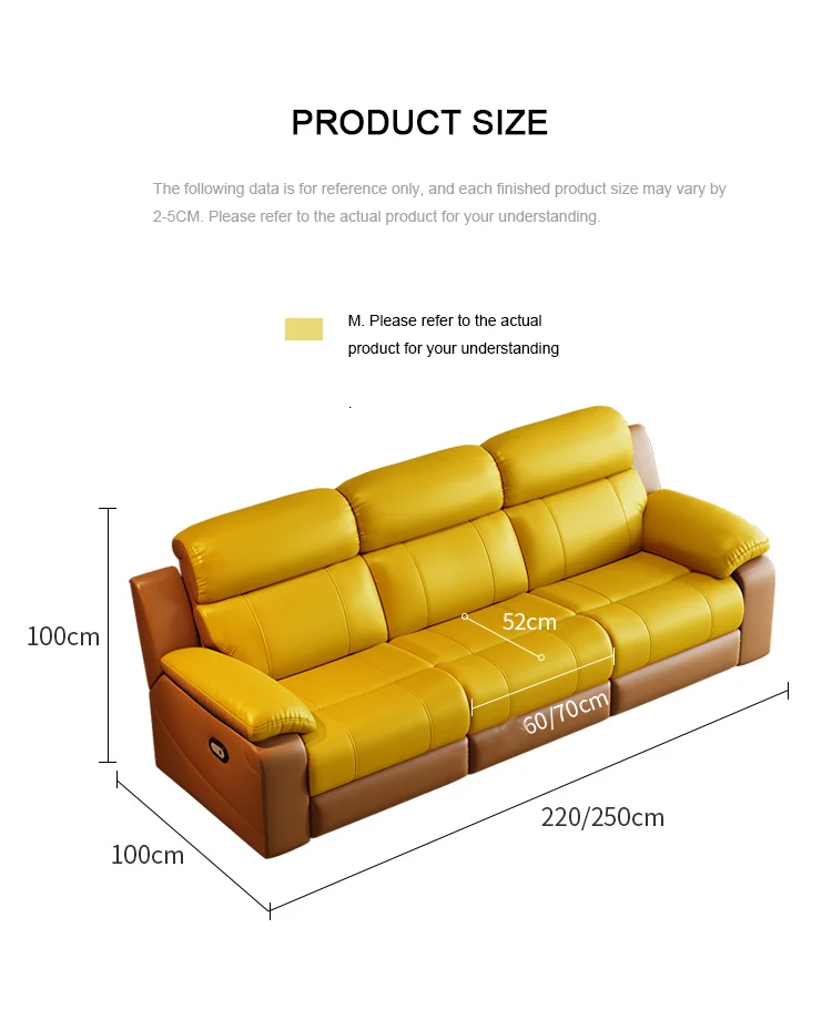 Modern Leather Sectional Sofa Living Room Furniture Sofa Set Modern