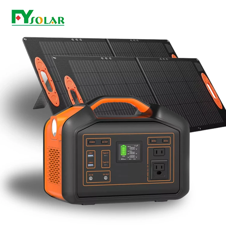 Smart 1000w Portable Power Station Portable Solar Power Station System Portable Power Station With Solar Panel