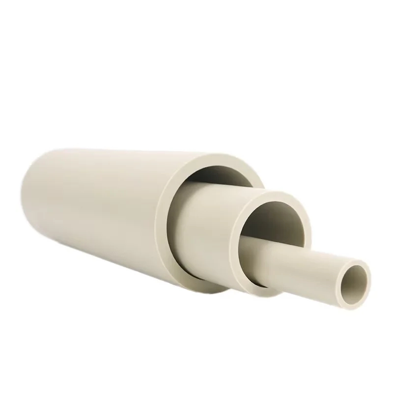 PPH Pipeline High Temperature Resistant Fireproof Flame Retardant Acid Corrosion Resistant Plastic Tubes for Chemical Industry