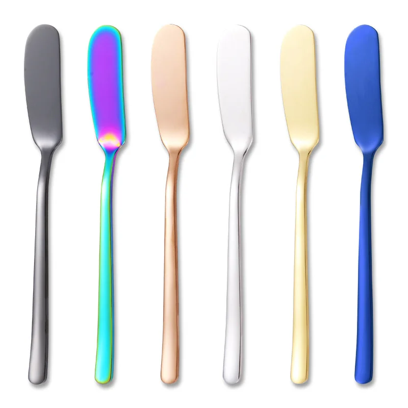 Нож для масла из нержавеющей стали кухонный нож сыра серебряные десертные инструменты разбрызгиватель джема столовые приборы