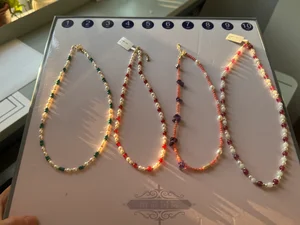 YOB  Natural Freshwater  Rice Shape Silver Plated Large Threaded Pearl Beaded Sweater Chain Layered Wear Necklace