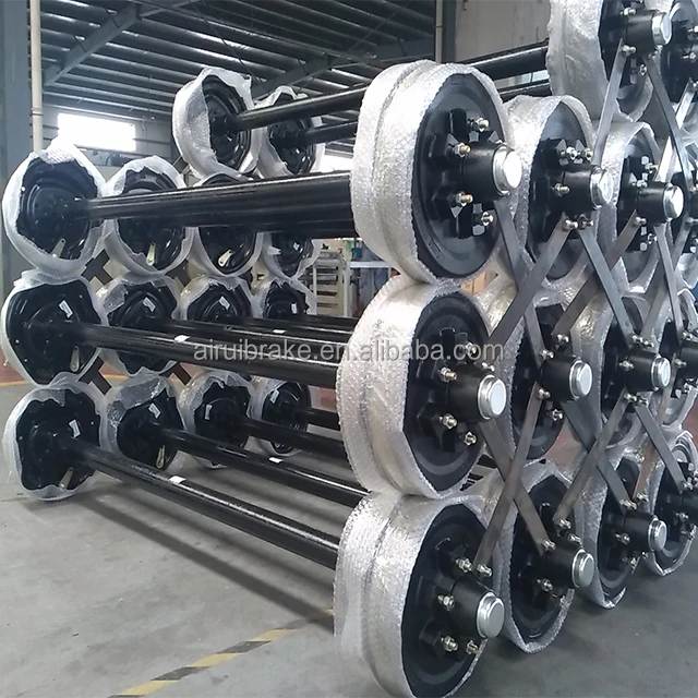 6000 Lb Light Duty Single Axle Trailer Kit 3"tube,5.2k Capacity 6 On 5.5"bolts,85/74 Hub Face