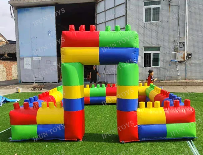 Коммерческие надувные бампер автомобиля поле воздуха Герметичный картинг надувной манеж для спортивных