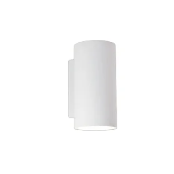 hot sale modern white attractive  round decoration GU10 nice led plaster gypsum wall lamp