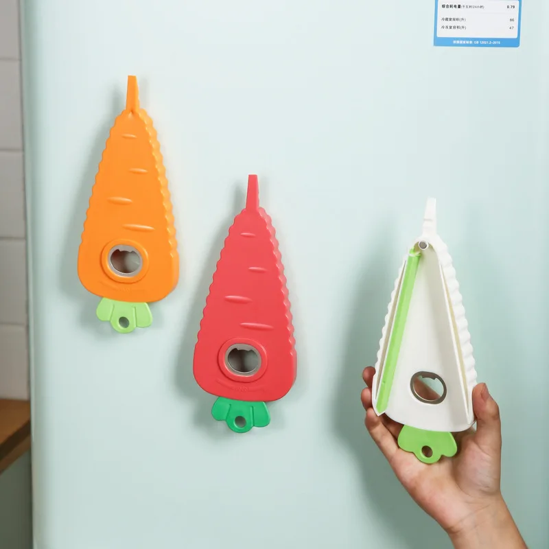 Multifunctional Cartoon Cute Carrot Shape Kitchen Gadgets Can Tools Home  Jar Bottle Opener