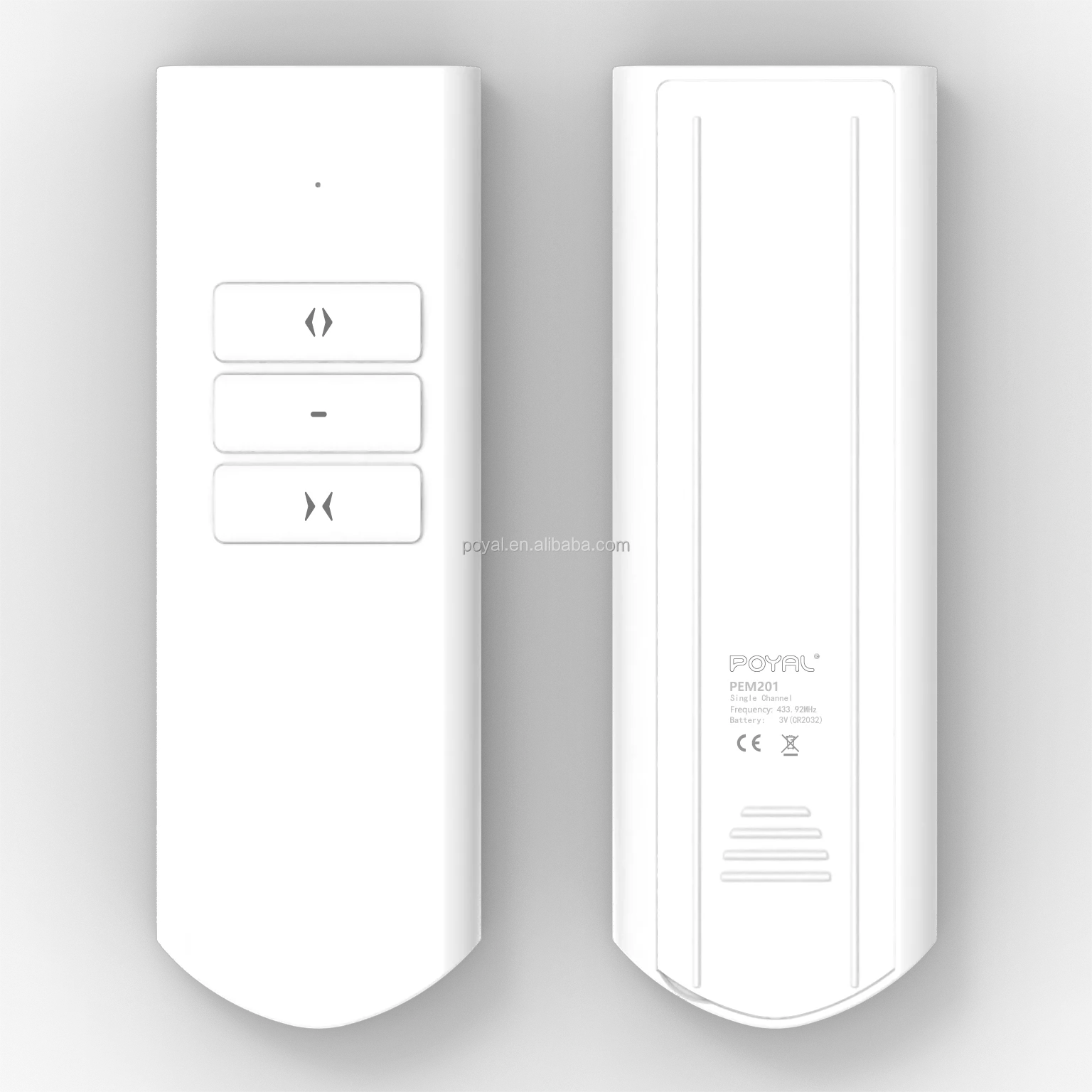 Poyal Remote Control Wifi Smart Motorized Curtain Track And Intelligent