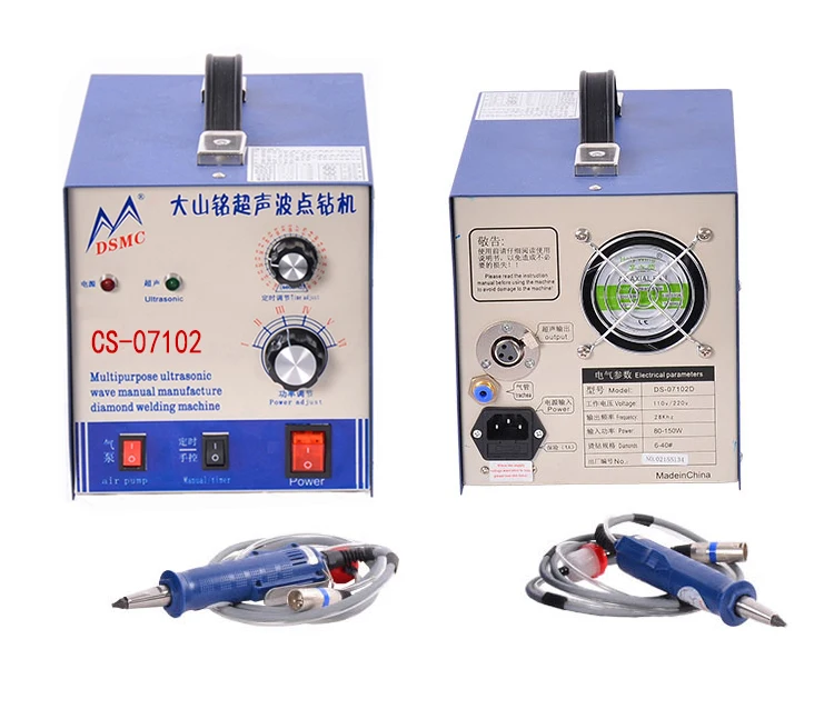 Manufacture Ultrasonic Hotfix Rhinestone Manual Stone Fixing Machines