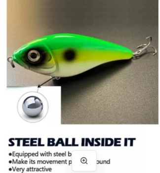 VIB Vibrating Sinking Lure High Gloss Reflection Coating Long Cast Bait for Bass Topmouth Culter – Lure – view 3
