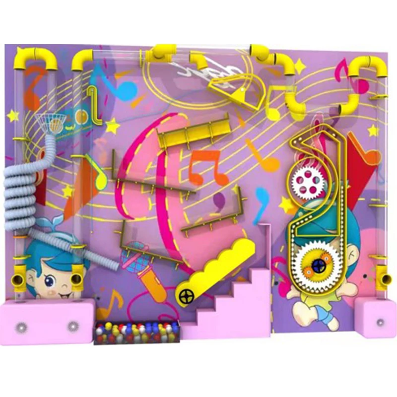 New Product indoor playground kids Interactive Science Wall indoor kid playground Pipe Toys