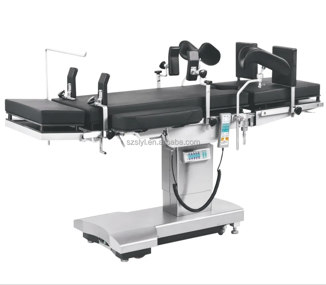 Mobile Hydraulic Operation Table Electrical Surgical Table Electro- Hydraulic Operating Table