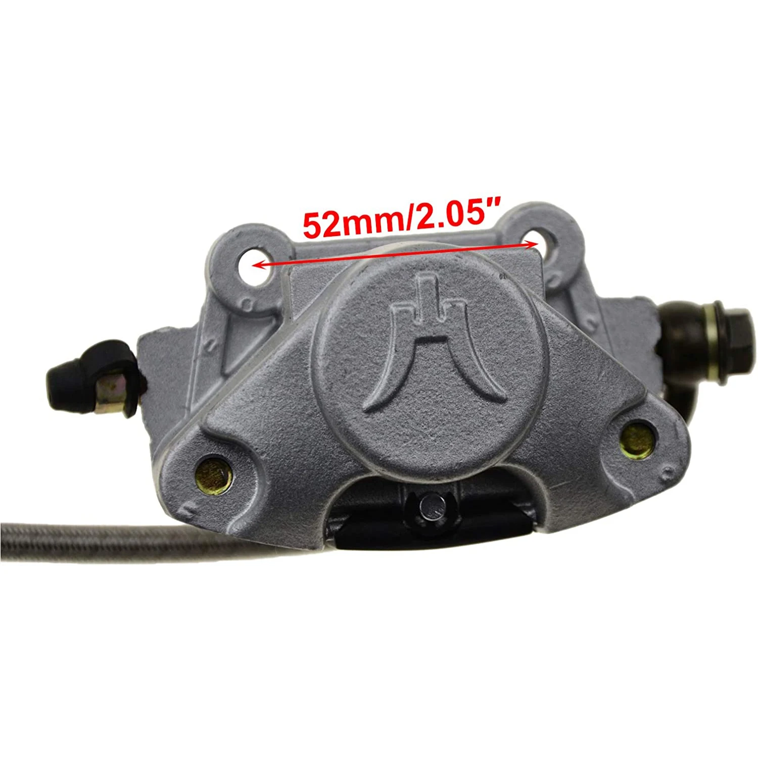 GOOFIT Motorcycle Rear Disc Brake Master Cylinder with Oiler Quad Caliper for 50cc 70cc 90cc 110cc125cc ATV Dirt Bike Scooter 