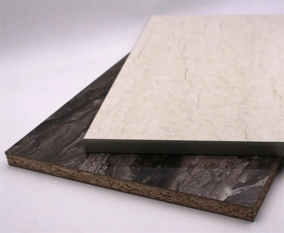High - Hardness UV HDF Boards 4*8ft 18mm MDF/HDF UV Melamine MDF Board High Gloss Plywood Multilayer for Wardrobe Paper-Pasted