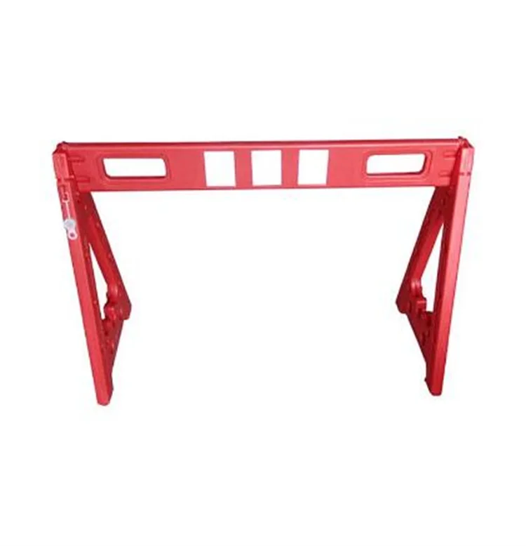 Plastic High Reflective Portable Triangle Stand Construction site Water Filled Flexible Safety Road Barrier