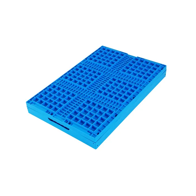 HUADING Storage Boxes Lid Attached Folded Plastic China Factory Storage Boxes & Bins Food Container Eco-friendly Foldable