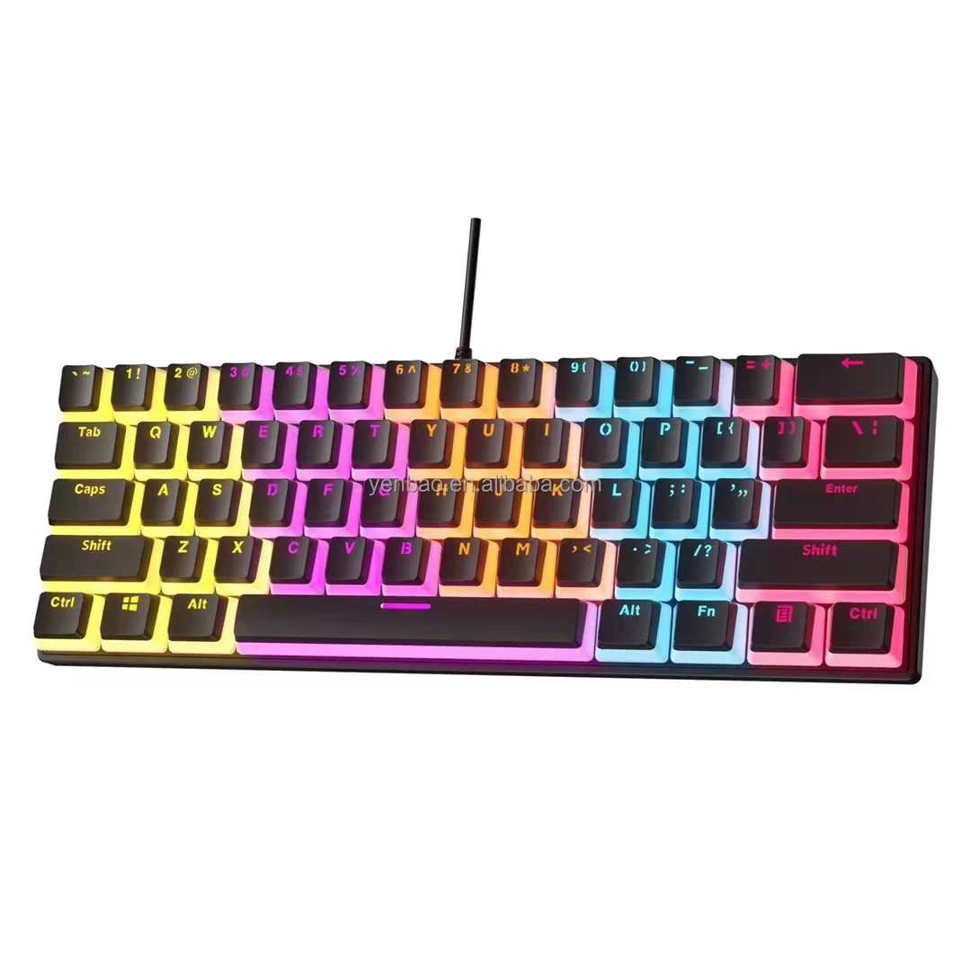 Computer Hardware And Software Led Keyboard Mechanical Gaming Keyboard