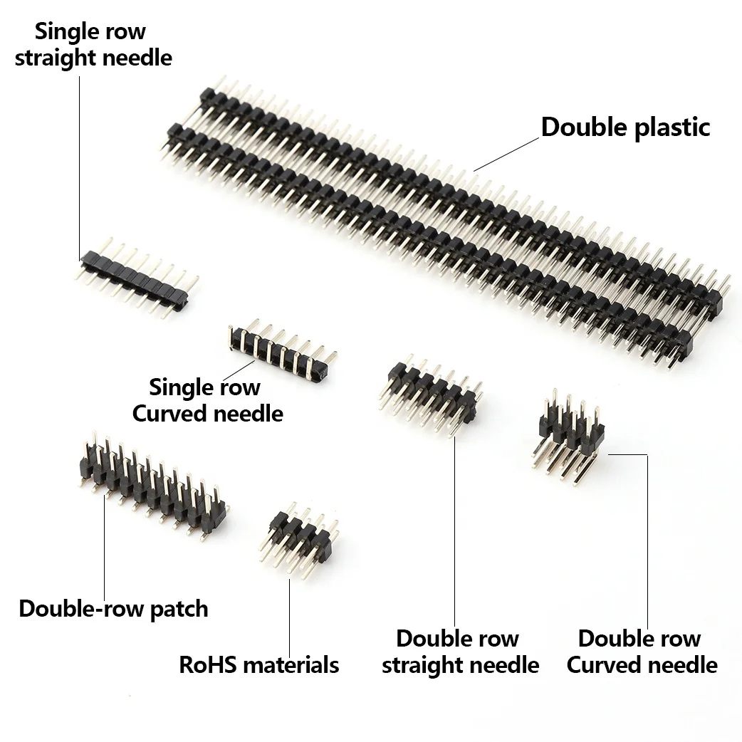 2.54mm Single Row Pin Headers - Reliable and Durable Connectors