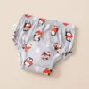 Gauze crotch full print 07 scarf penguin